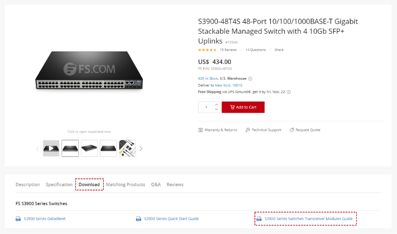 图2：S3900-48T4S千兆交换机光模块指南下载处.jpg